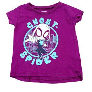 Marvel Spidey & Amazing Friends Ghost-Spider Toddler Tee 2T Purple